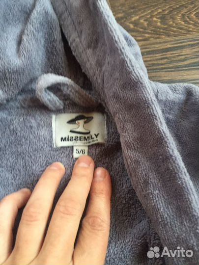 Детский махвовый халат