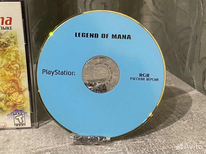 Legend Of Mana PS1 RGR Studio Русская версия