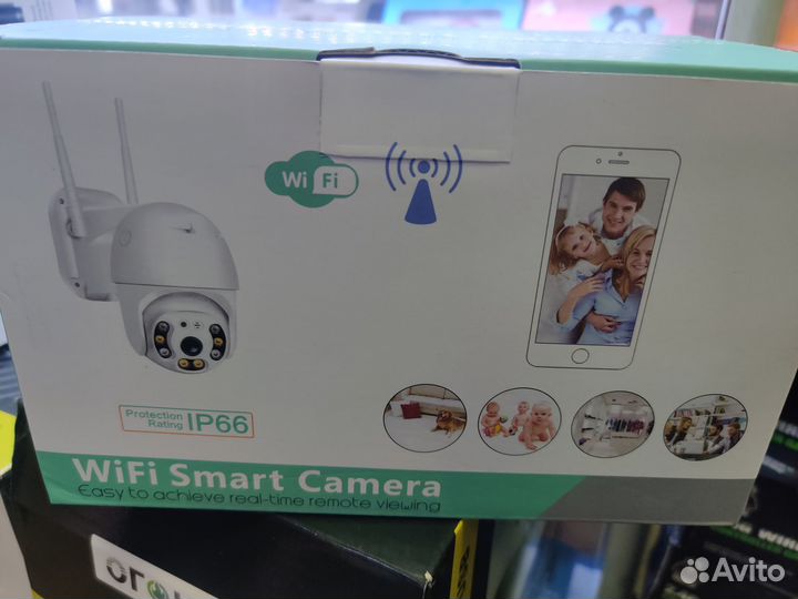 Wi-fi smart camera видеонаблюдения