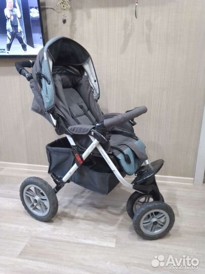 Прогулочная коляска capella и санки Nika kids
