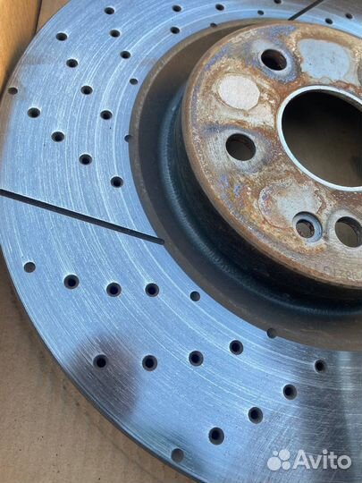 Диски тормозные Mercedes Brembo 09B91311