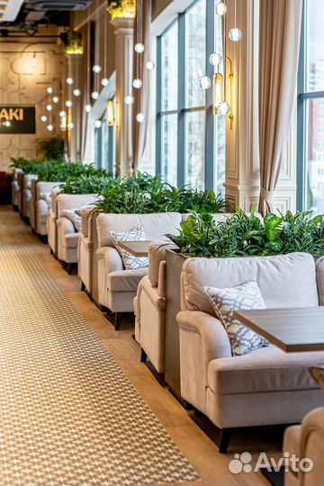 Искусственные растения. Озеленение интерьера