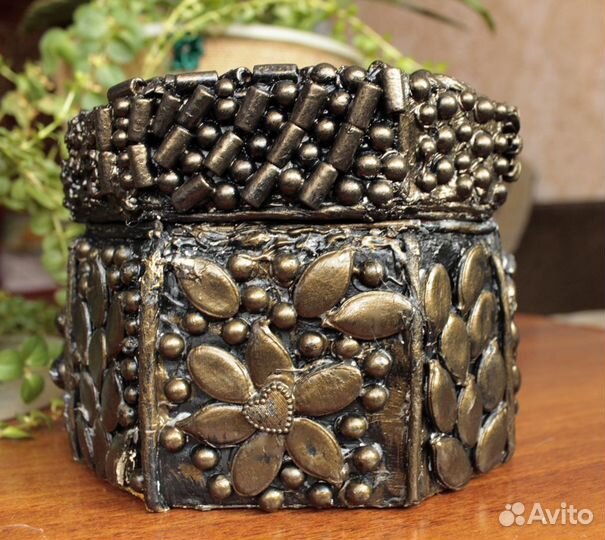 Шкатулка Африка ручная работа