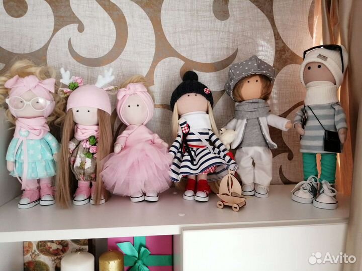 Интерьерная кукла ручной работы