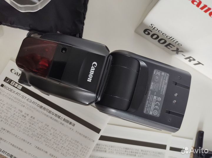 Вспышка Canon speedlite 600ex-rt Япония