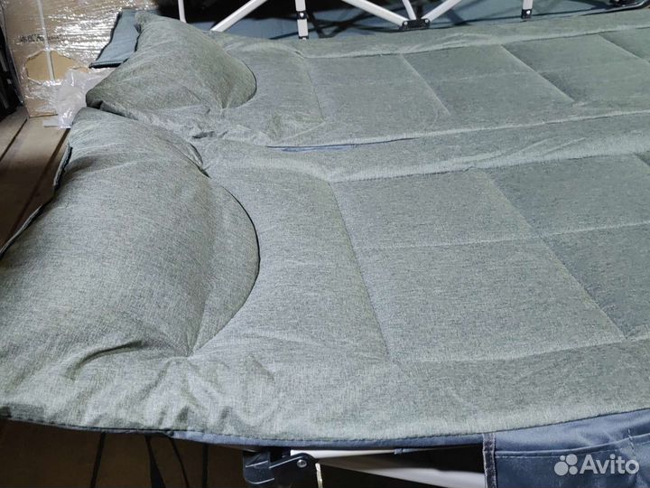 Раскладушка с матрасом новая