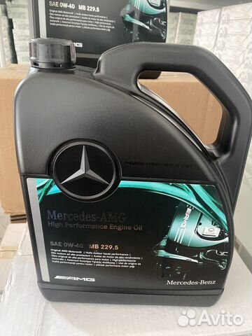 Масло моторное 0w40 AMG Mercedes купить в Красногорске A000989930213 ...