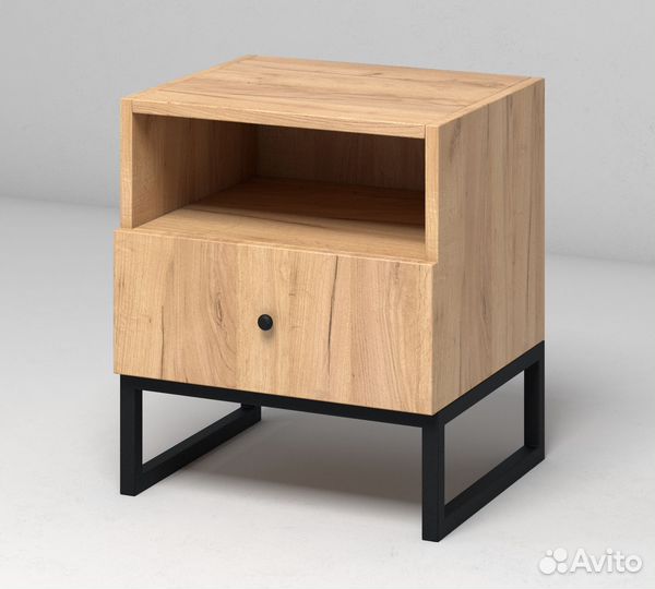 Прикроватная тумба лофт