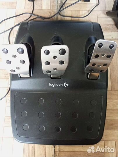 Logitech g29 + блок педалей