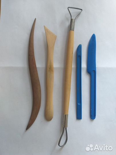 Набор стеков инструментов для лепки из глины б/у