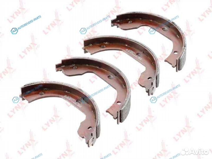 BS-8007 Колодки тормозные стояночного тормоза зад