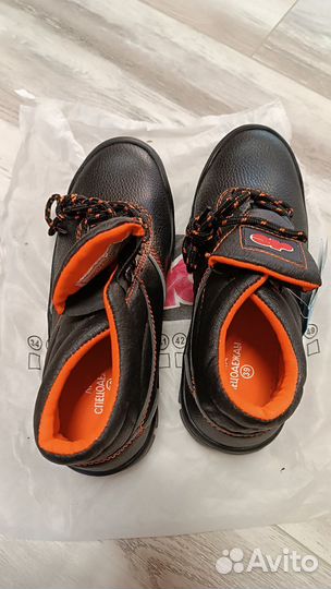 Ботинки рабочие спец обувь новая 39 с подноском