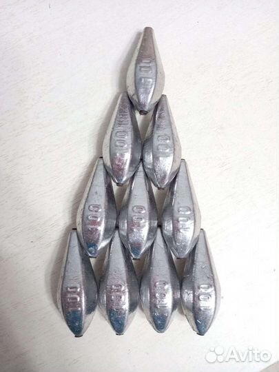 Груза рыболовные скользящий