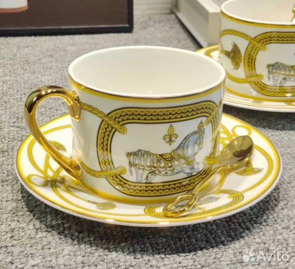 Комплект Hermes из твёрдого фарфора