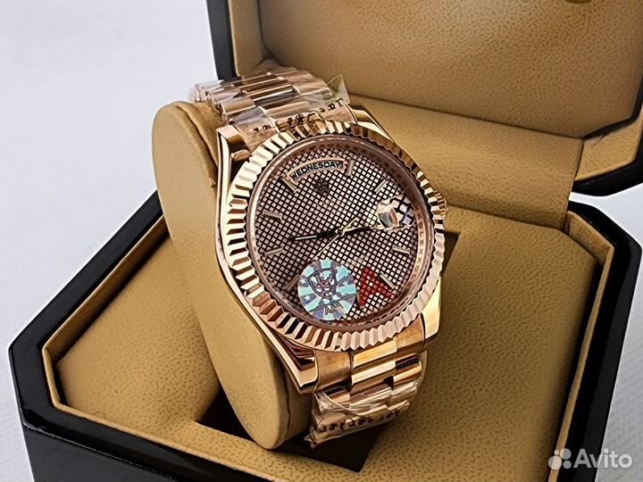 Часы Rolex day date 41mm rose gold