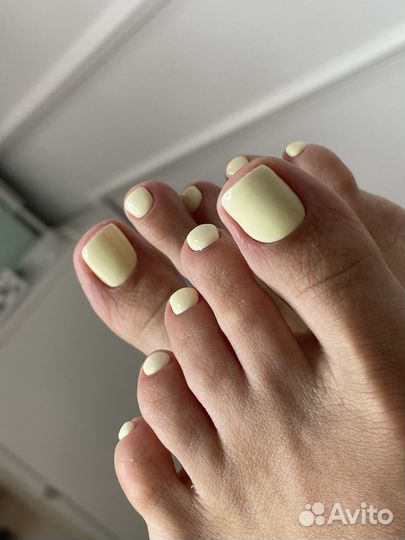 Маникюр гель лак наращивание педикюр