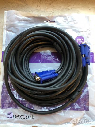 Кабель hdmi 15 метров VGA кабель 10м