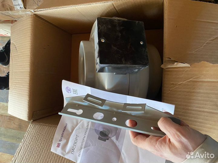 Вентилятор круглый канальный. вкк-200