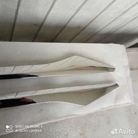 Молдинг двери задней renault Kaptur (хром)