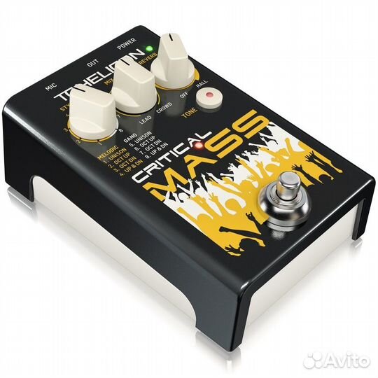 Педаль эффекта TC helicon critical mass