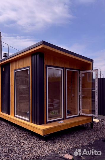 Каркасная баня от производителя под ключ