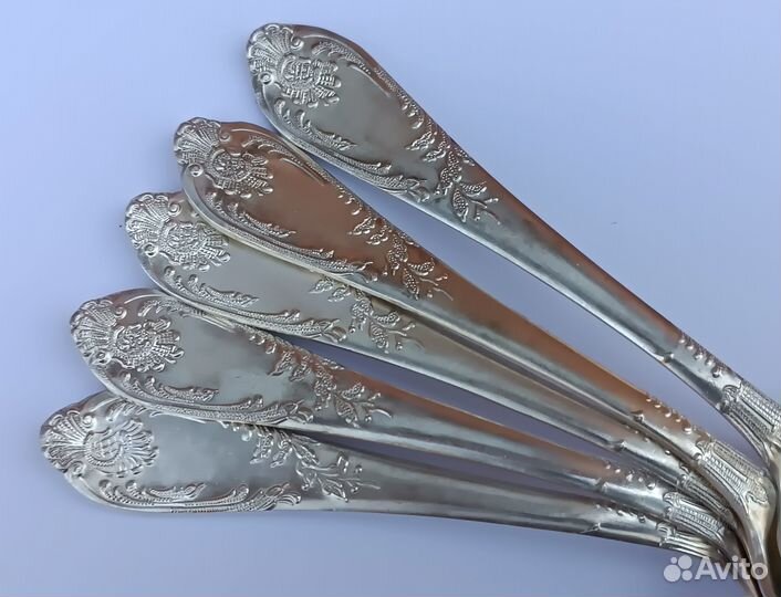 Ложки десертные мельхиоровые УССР