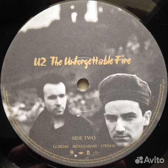 Виниловая пластинка U2, The Unforgettable Fire