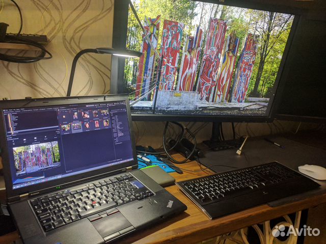 Ноутбук,рабочая станция Lenovo W520 c док-станцией