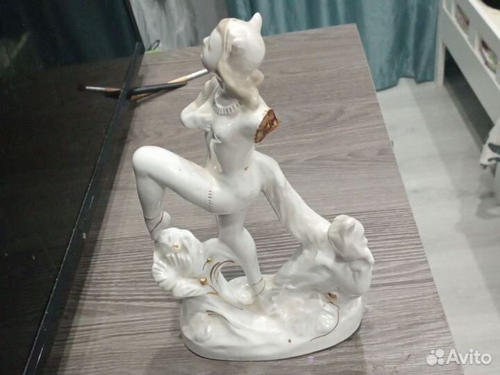 Статуэтка балерина балерина кошка