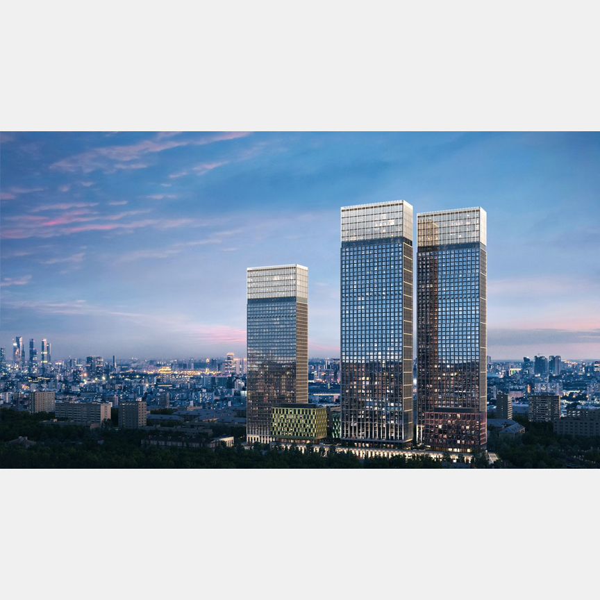 2-к. квартира, 65,4 м², 38/54 эт.