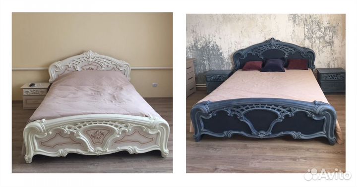 Перекраска и реставрация мебели