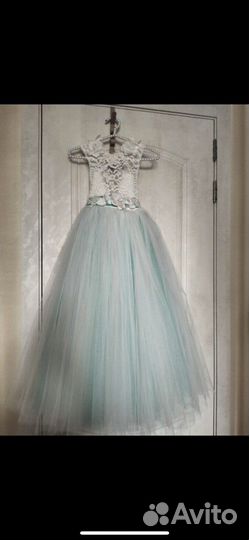 Шикарное платье для девочки 122 128