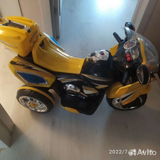 Детский мотоцикл на аккумуляторе