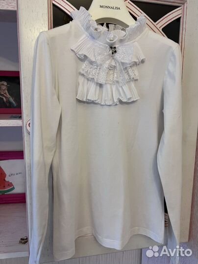 Блузка школьная Aletta Couture, 10 лет