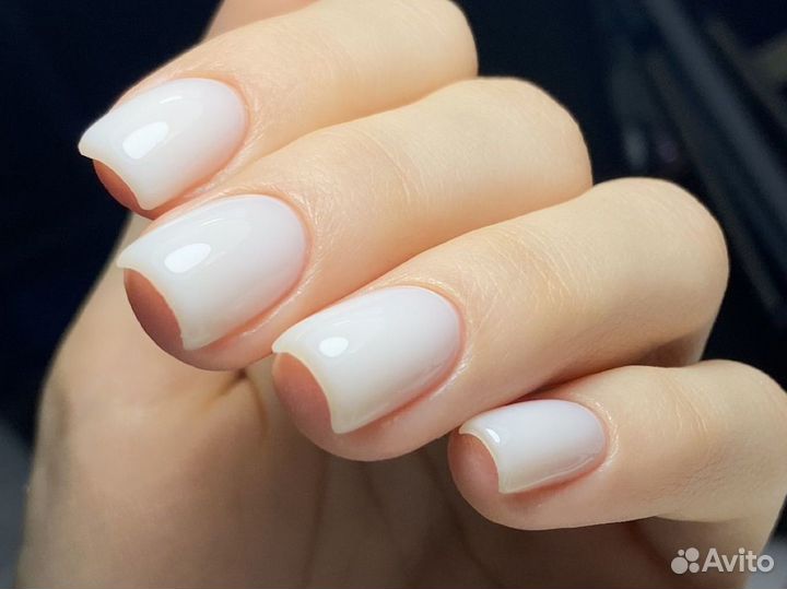 Маникюр, Наращивание, Гель-лак