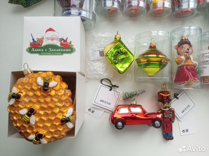 Елочные игрушки новые