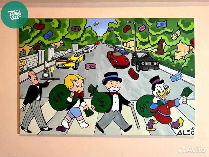 Напольные картины в интерьер под заказ