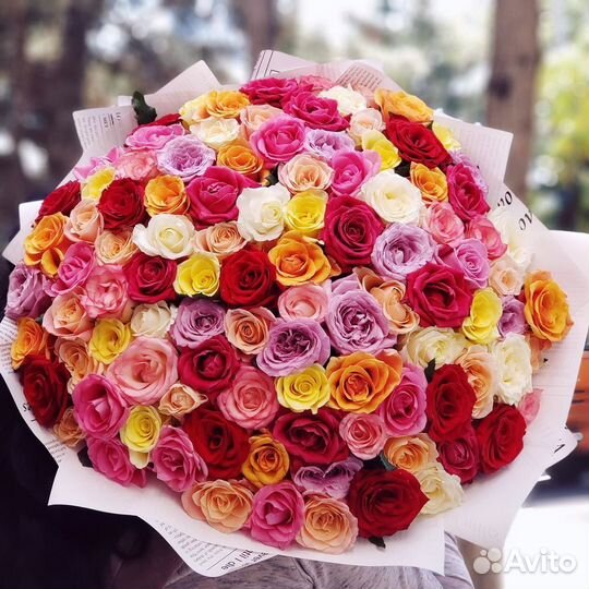 51 роза 101 роза 45 35 31 21 роза Букет Доставка