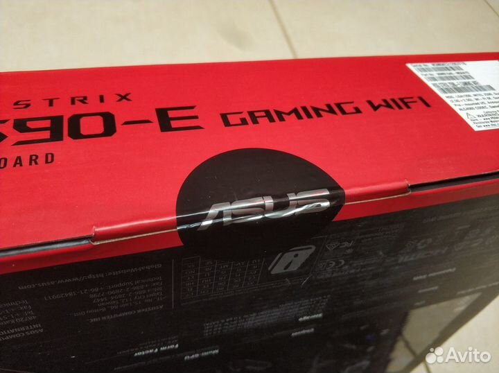 Asus ROG strix Z590-E Gaming wifi