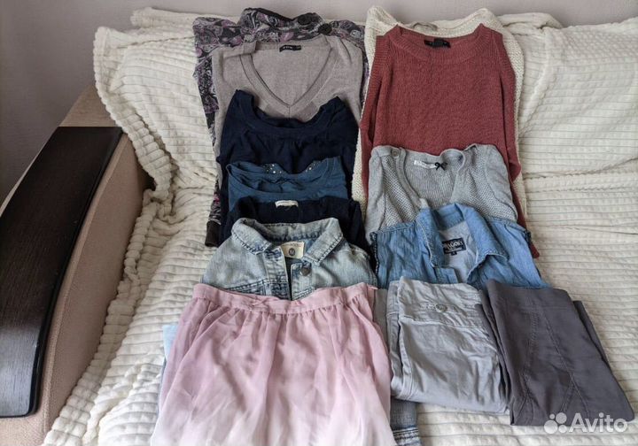 Два пакета вещей,размер 40-42