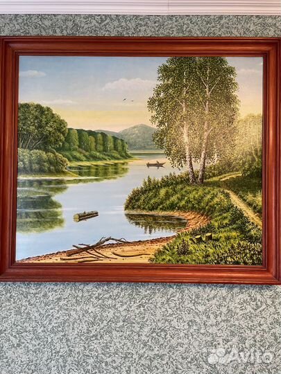 Картина на дереве СССР