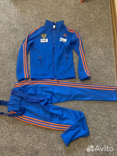 Лыжный разминочный костюм adidas