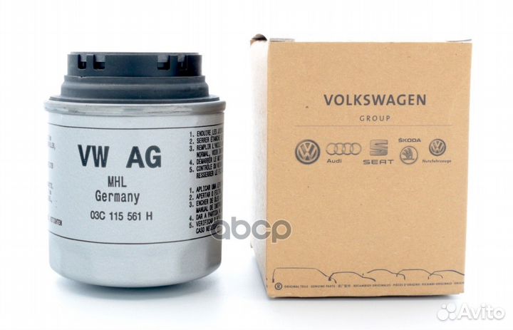 Фильтр масл.audi/VW/seat/skoda 1.2-1.6L TSI 03