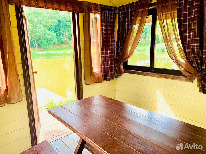 Аренда беседок и мангальной зоны у воды