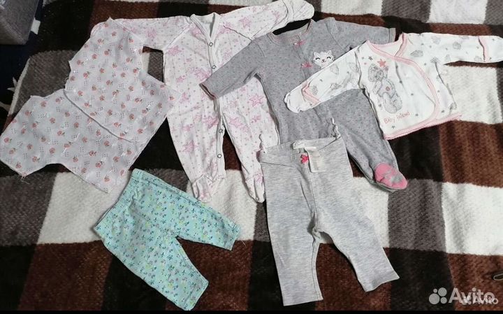 Детские вещи от 0 до 3 месяцев