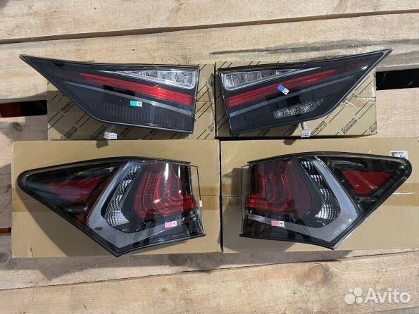 Комплект задних фонарей Лексус джс 4 рестайлинг