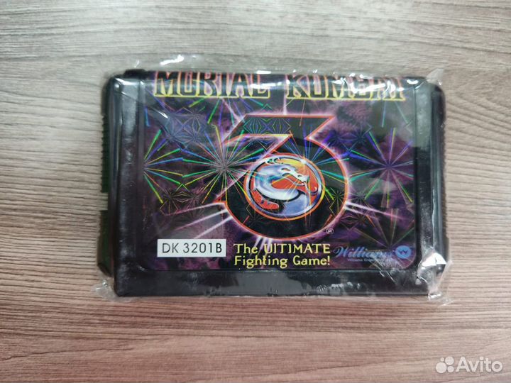 Картриджи для sega Mortal Combat 3