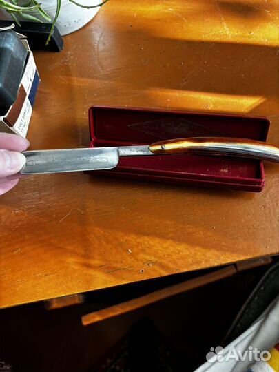 Опасная бритва СССР. Москва 1956 г. ГОСТ 7126-54