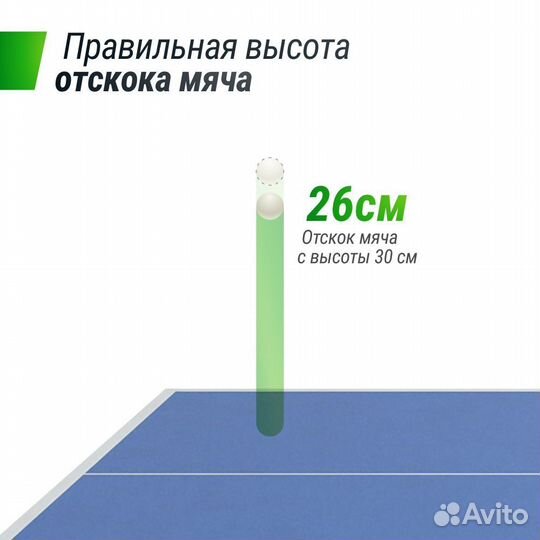 Профессиональный теннисный стол Unix Line 25 mm MDF TTS25indbl Blue