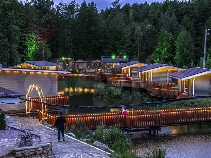 Коттедж 150 м² на участке 2 га